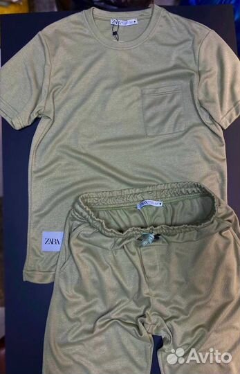 Костюм Zara (футболка+шорты)