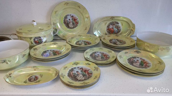 Столовый сервиз гдр Мадонна