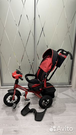 Велосипед с родительской ручкой super formula