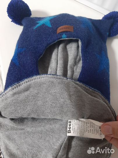 Шапка шлем зимний beezy