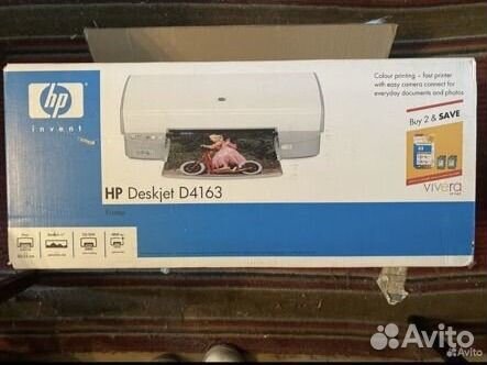 Цветной струйный принтер hp