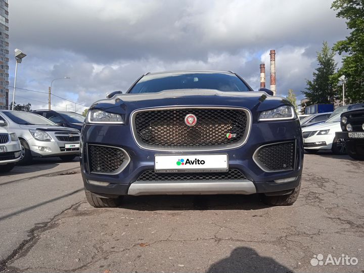 Jaguar F-Pace 3.0 AT, 2016, 191 000 км