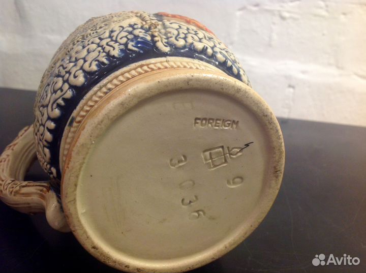 Антикварная пивная кружка 7