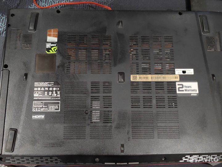 Msi ge62 2qc