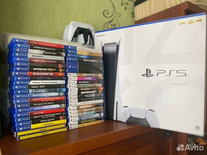 Диски на PS4 и PS5 игры для Sony PlayStation