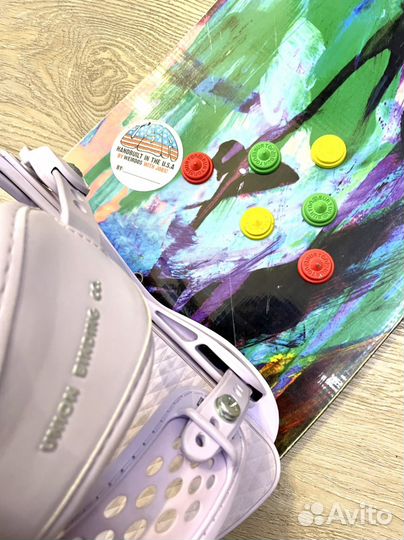 Сноуборд GNU B-Nice с креплением Rosa