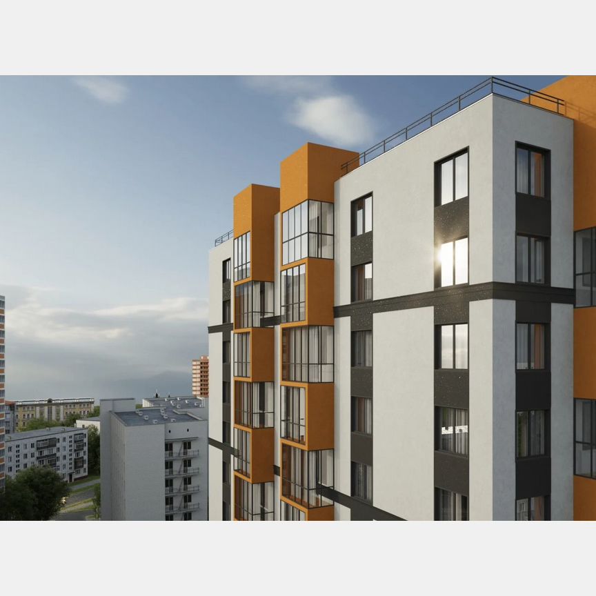 1-к. квартира, 43,6 м², 2/16 эт.