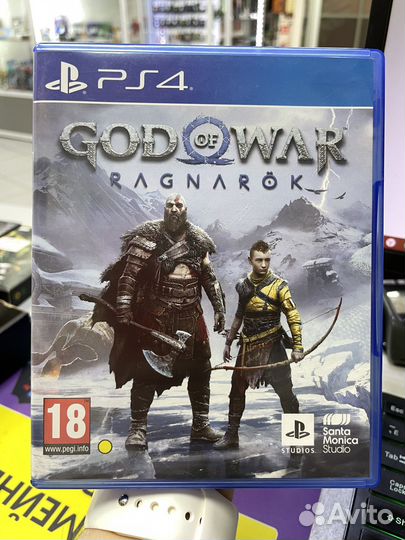 God of War рагнарёк Б/У, Игра для Sony PS 4