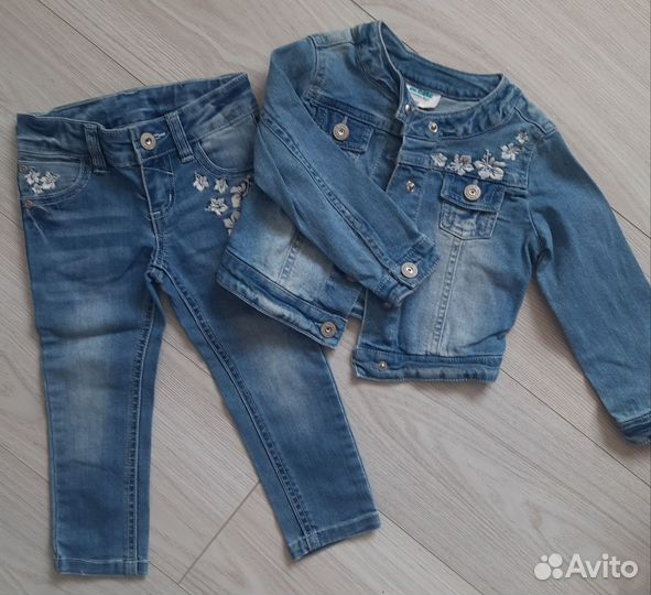 Пакет вещей на девочку 92