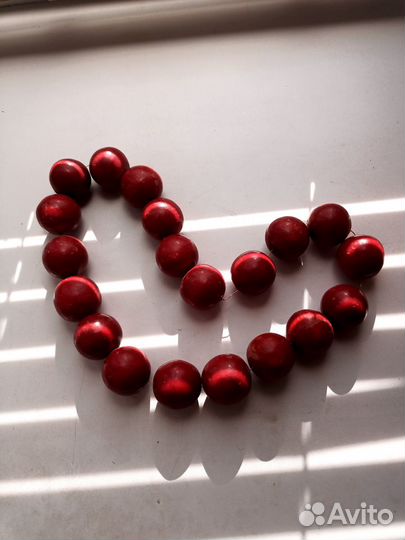 Деревянные бусы СССР