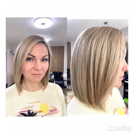 Парикмахер,окрашивание волос,аиртач шатуш