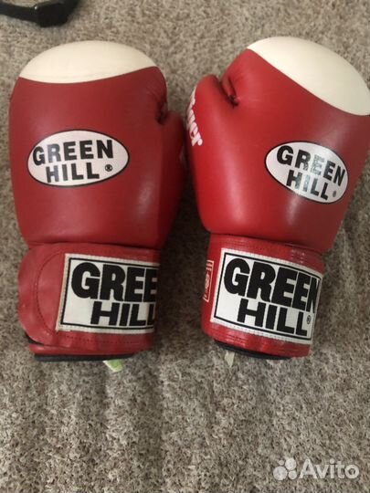 Новые боксерские перчатки green hill