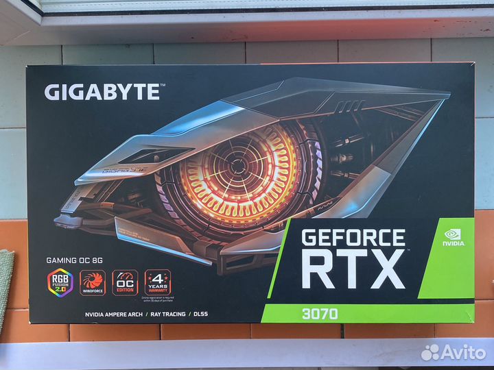 Видеокарта rtx 3070 gigabyte