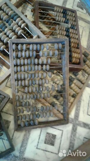 Счеты деревянные