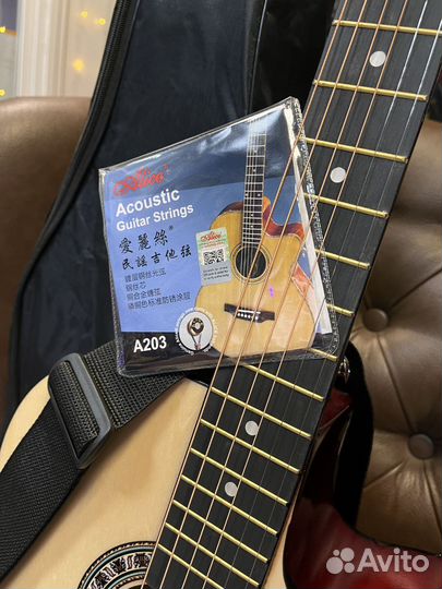 Гитара акустическая Foix с набором аксессуаров
