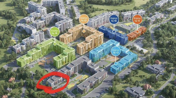 1-к. квартира, 30,2 м², 2/3 эт.