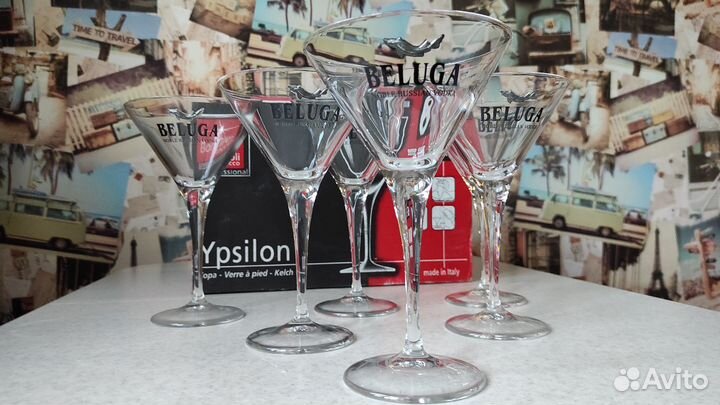 Бокалы для коктейлей Beluga Martini