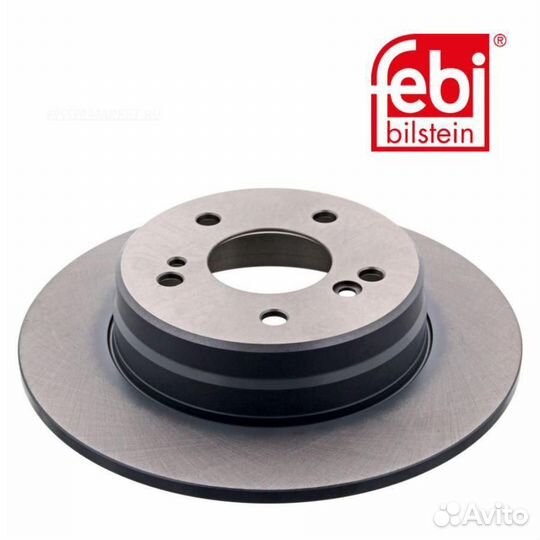 Febi 04629 Диск тормозной зад прав/лев