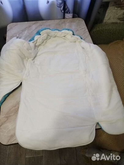 Зимний конверт одеяло в коляску