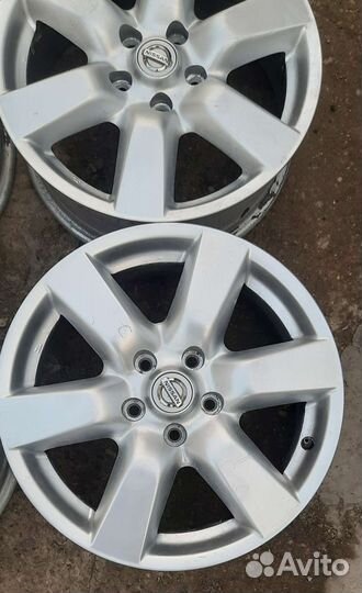 Литые диски r17 5x114.3 Nissan x-trail