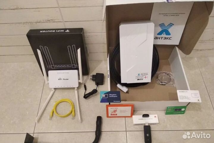 Интернет комплект для 4G на даче и в деревне