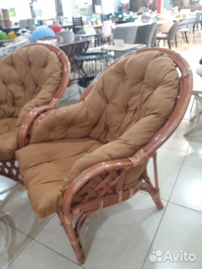 Мебель из натурального ротанга комплект рузвельт
