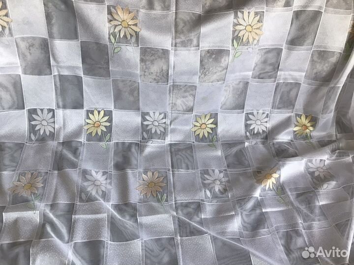 Тюль-Арка, шторы новые.Ткань на шторы