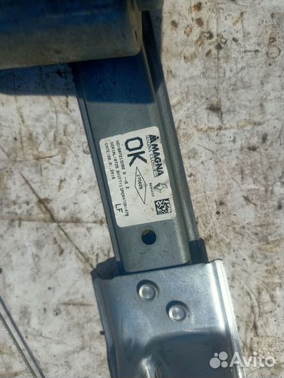 Стеклоподъемник renault sandero 2 передний левый