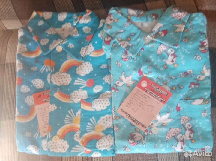 Рубашка тёплая детская