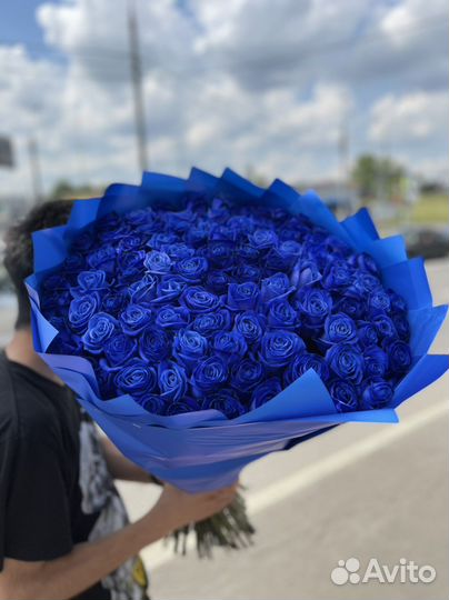 Синий Роза