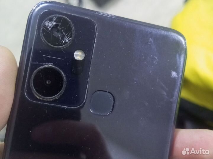 Infinix smart 6 plus на запчасти, дисплей разбит