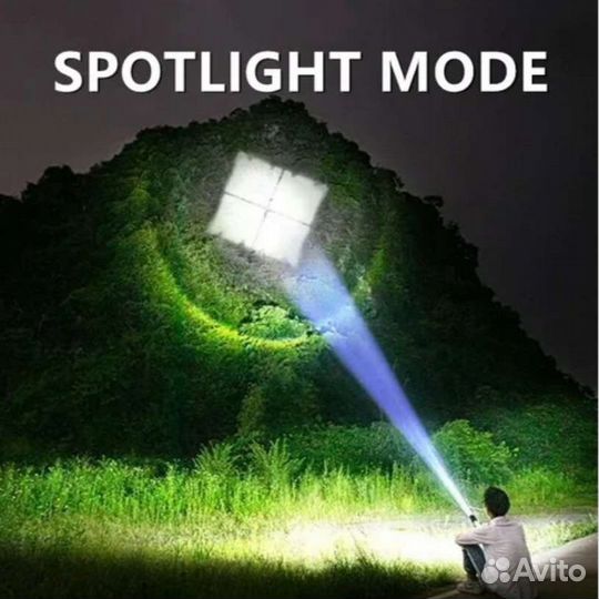 Фонарь сверхяркий тактический XHP70