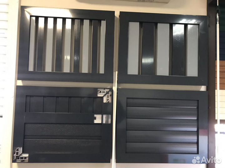 Секционные ворота и роллеты/ Автоматические ворота