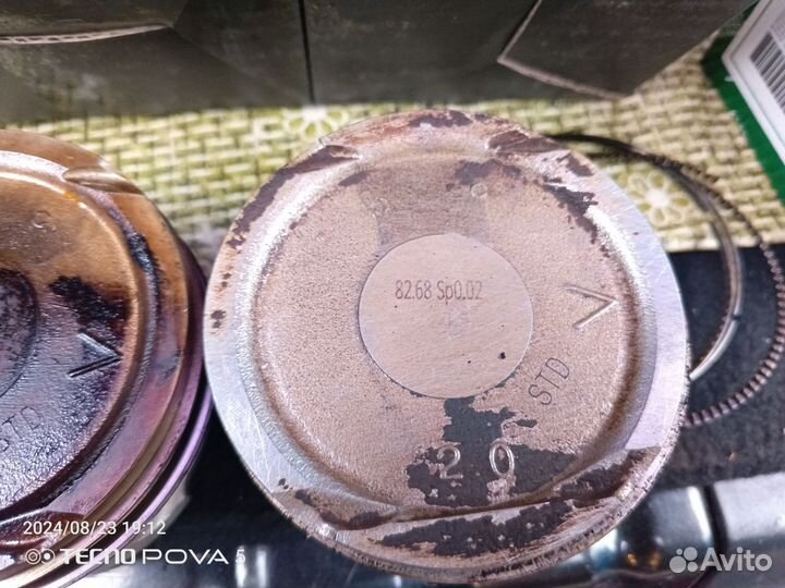 Поршни renault
