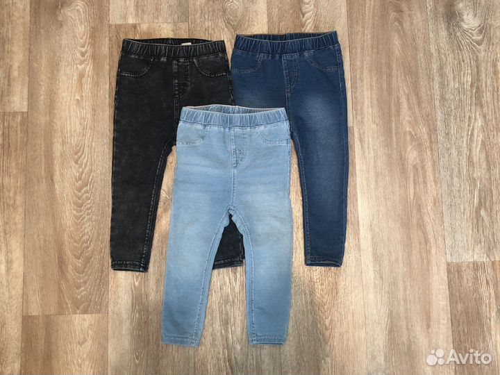 Джинсовые лосины H&M