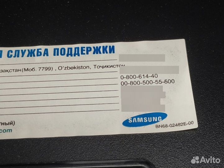 Телевизор samsung на запчасти плазма