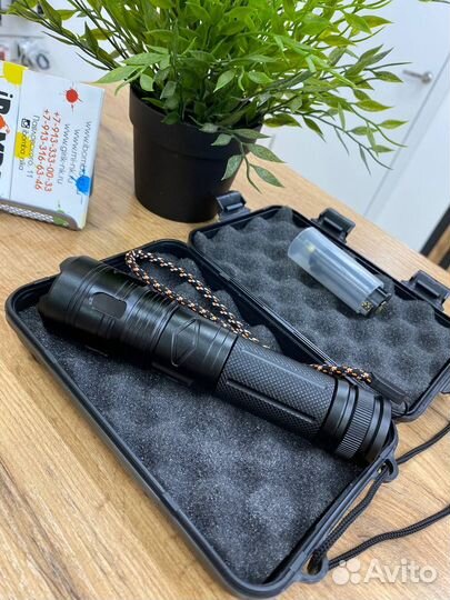 Светодиодный ручной фонарь (5 режимов)