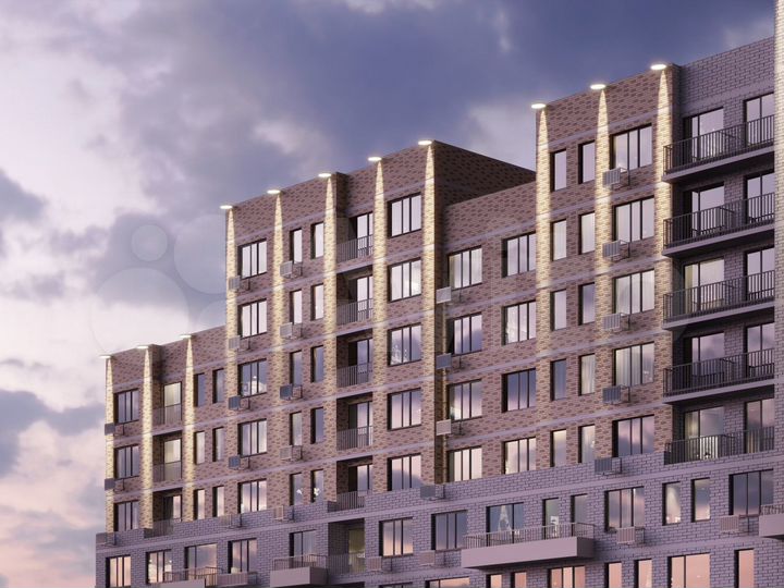 Квартира-студия, 25,6 м², 12/13 эт.