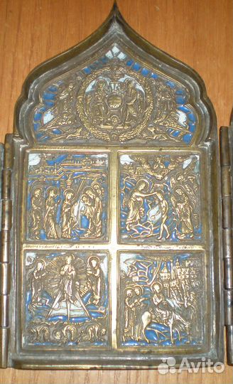 Складень 4-х створчатый