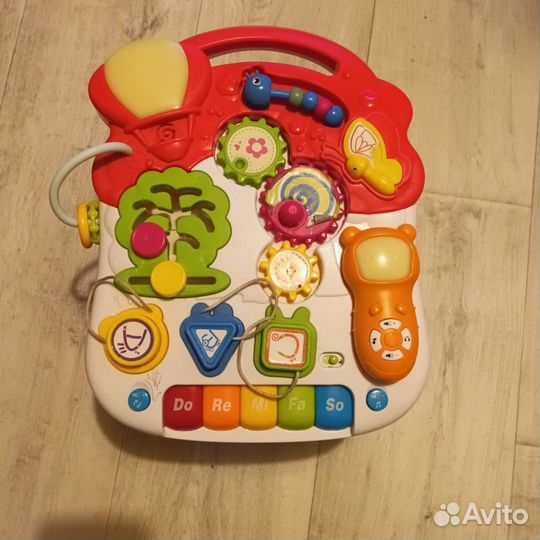 Развивающий музыкальный столик и ходунки