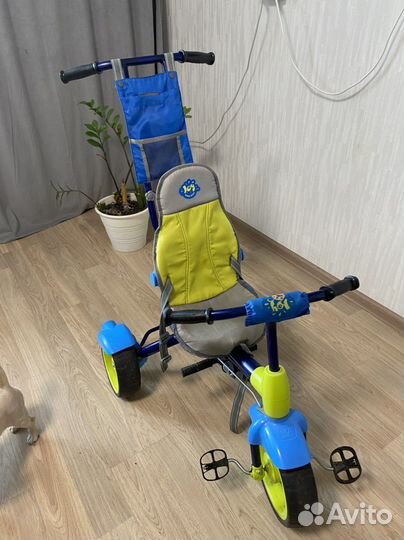 Велосипед с ручкой