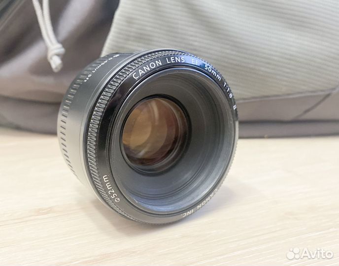 Объектив Canon EF 50mm f 1.8 II