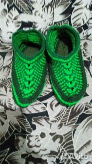 Вязанные следки