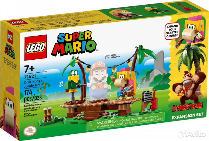 Lego Super Mario новинки августа 2023