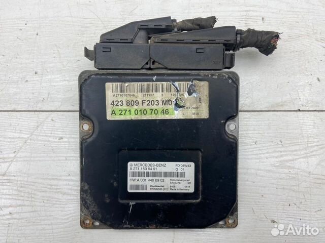 Блок управления двигателем Mercedes Clc W203 M271