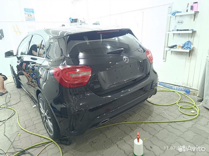 Полировка кузова автомобиля, полировка фар
