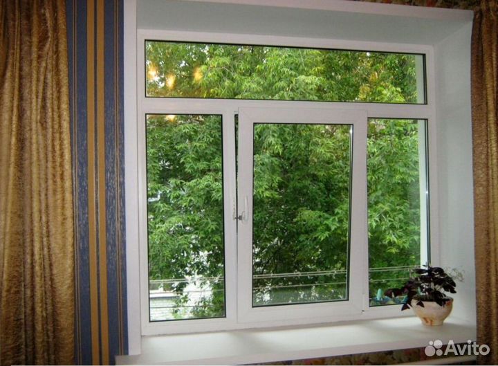 Пластиковые окна не бу