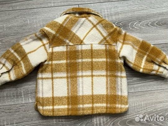 Пальто рубашка Zara для девочки