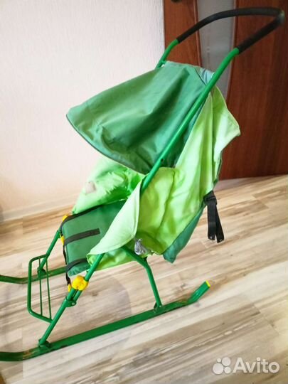 Детские санки коляска бу