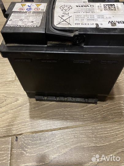 Аккумулятор на bmw